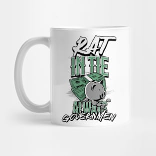 Rat in tie always  governmen Mug